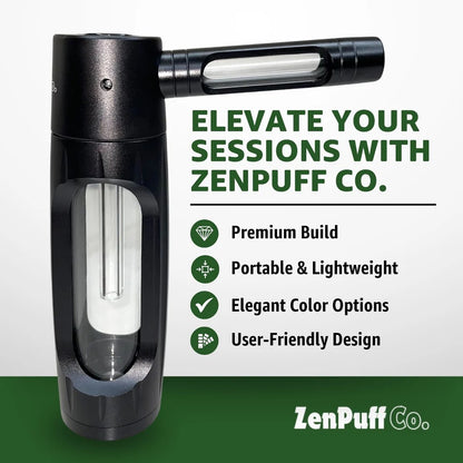 ZenPuff™ Luxury Glass & Aluminum Water Bottle