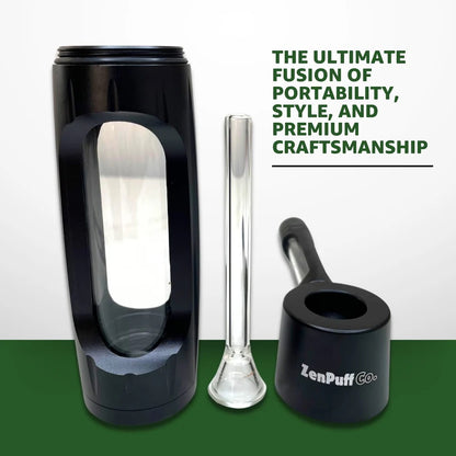 ZenPuff™ Luxury Glass & Aluminum Water Bottle