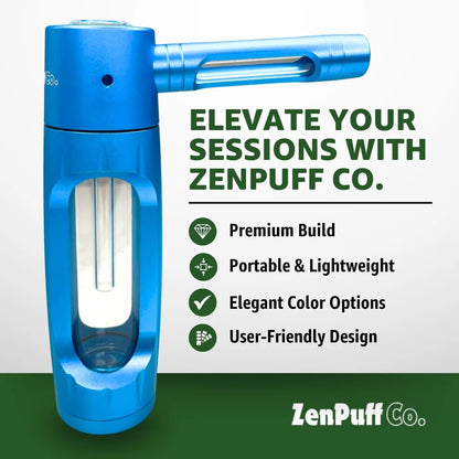 ZenPuff™ Luxury Glass & Aluminum Water Bottle