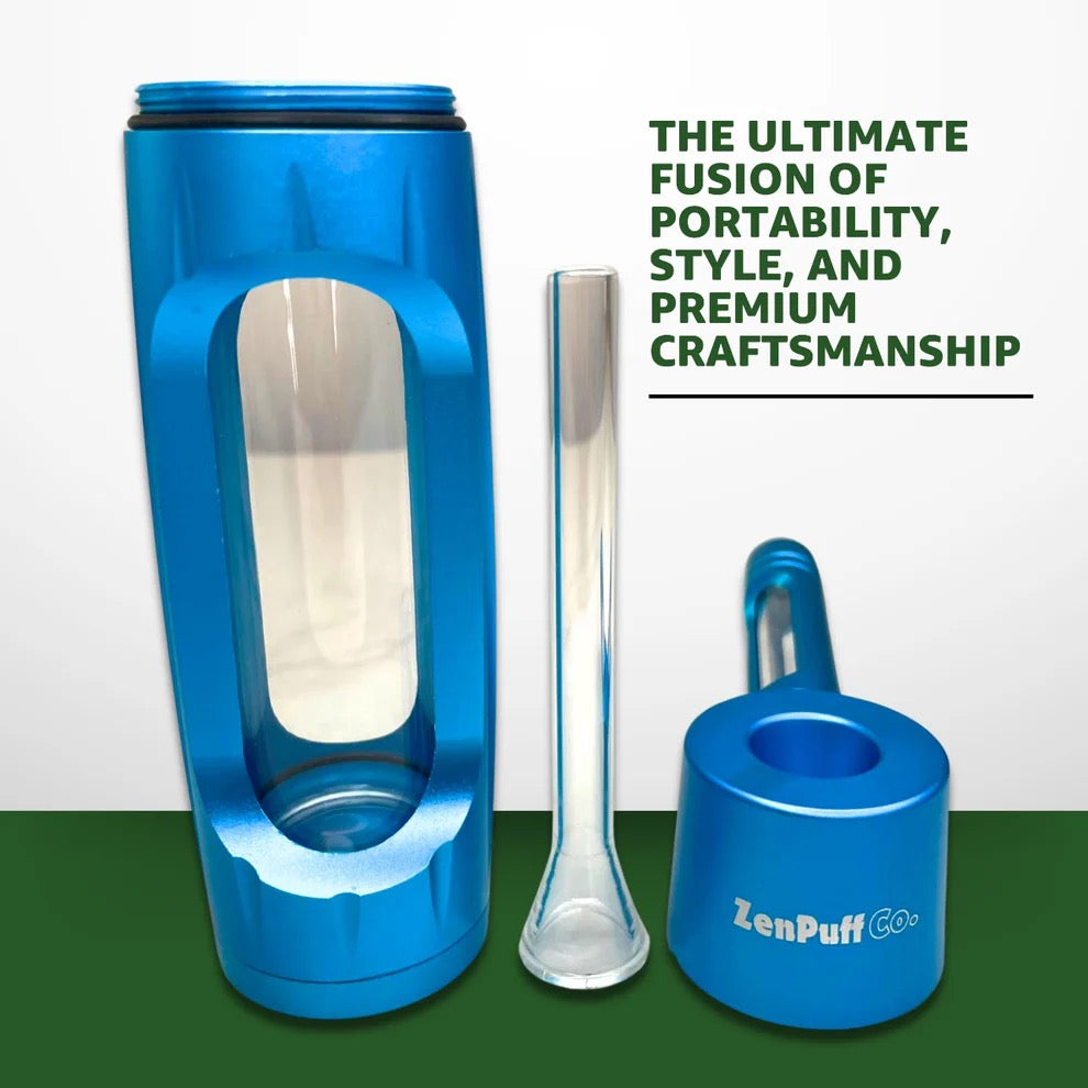 ZenPuff™ Luxury Glass & Aluminum Water Bottle