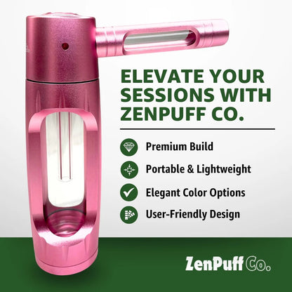 ZenPuff™ Luxury Glass & Aluminum Water Bottle
