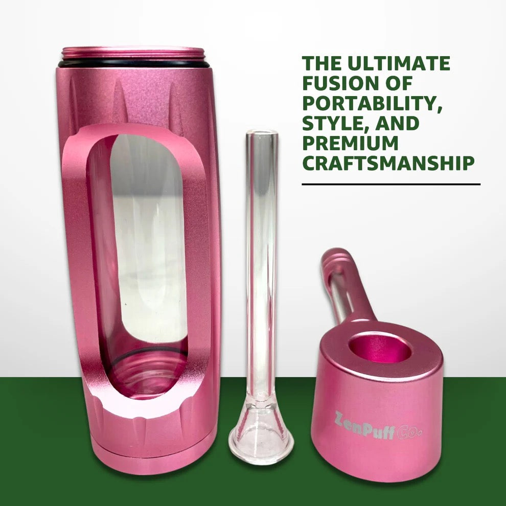 ZenPuff™ Luxury Glass & Aluminum Water Bottle