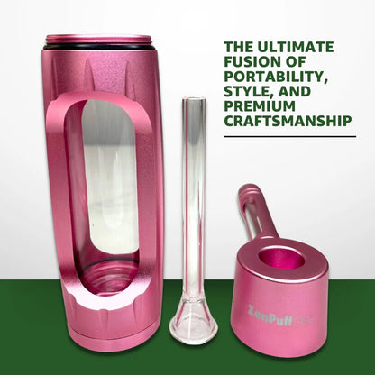 ZenPuff™ Luxury Glass & Aluminum Water Bottle