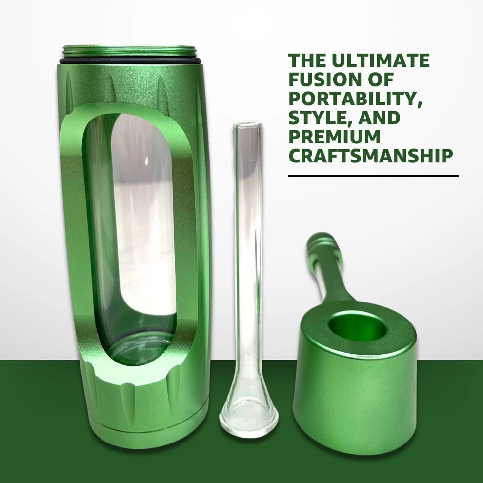 ZenPuff™ Luxury Glass & Aluminum Water Bottle